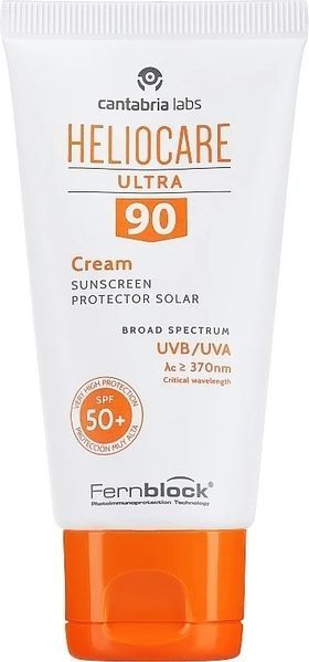 Сонцезахисний крем SPF90+ для нормальної та сухої шкіри HELIOCARE ULTRA CREAM SPF90+ CANTABRIA, 50 мл 2865062453 фото