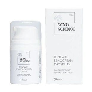 Відновлювальний крем денний з SPF-15 Renewal SenoCream Day SPF-15 Senoscience 50 мл 2322676528 фото