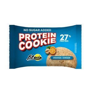 Protein Cookie 27% - 10x40g Orange Ginger 33841 фото