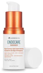 Антиоксидант крем-контур вокруг глаз от темных кругов и отеков Endocare Radiance Eye Contour Anti-Dark Circles CANTABRIA, 15 мл 2871793502 фото