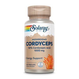Cordyceps Mushroom Extract 1000mg - 60 vcaps 26590 фото