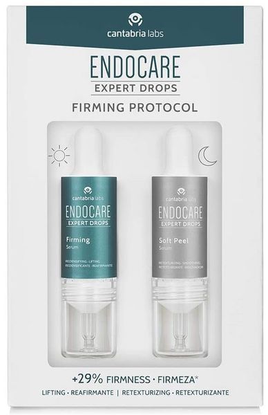 Набір сироваток Протокол зміцнення шкіри Endocare Expert Drops Firming Protocol CANTABRIA, 2*10 мл 2871802515 фото