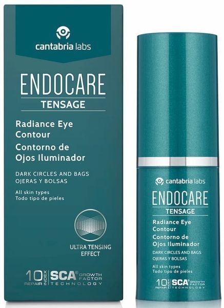 Сяючий флюїд для контуру очей з ефектом ліфтингу Endocare Tensage Radiance Eye Contour CANTABRIA, 15 мл 2872466417 фото