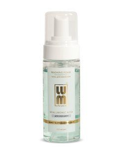 Пенка для умывания с гиалуроновой кислотой для сухой кожи Washing Foam with hyaluronic acid LUM 150 мл LUM Foam with hyaluronic фото