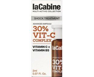 Висококонцентрована зволожувальна сироватка Vit-C Complex+Vit B5 Advanced 30% LaCabine, 2 мл 3019323399 фото
