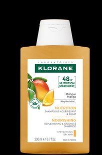 Клоран Манго шампунь для сухих волос Klorane Shampooing a la Mangue, 200 мл new 2812804663 фото