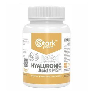 Hyaluronic Acid & MSM 50mg - 60caps 22856 фото
