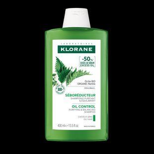 Клоран Крапива шампунь для жирных волос Klorane shampooing a l'ortie Bio, 400мл new 2812814616 фото