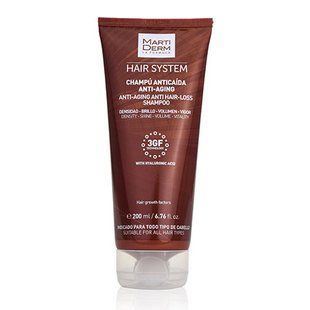Мартидерм Шампунь от выпадения волос антивозрастной Martiderm Hair System Anti-Aging Anti-Hair Loss, 200 мл MA131510 фото