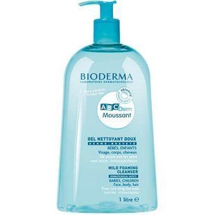 Біодерма АВСДерм М'який очищуючий гель для купання дітей Bioderma ABCDerm Mild Foaming Cleanser 1 л 1351025844 фото