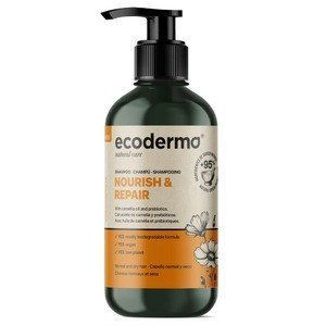 Шампунь для нормального та сухого волосся з олією цубакі Nourish & Repair Ecoderma, 500 мл 2883727973 фото
