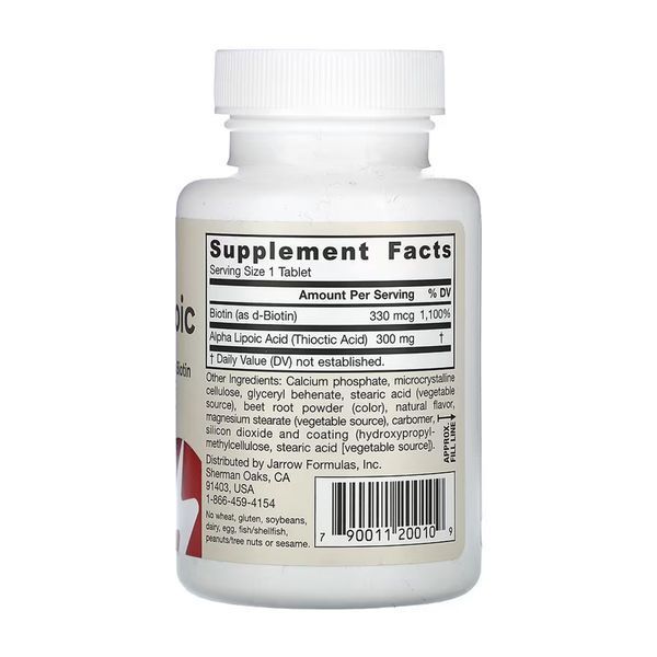 Alpha Lipoic Sustain 300 mg - 60 tabs 32410 фото