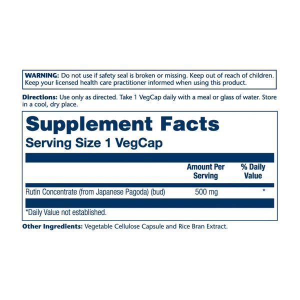 Rutin 500mg - 90 vcaps 27745 фото
