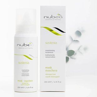 Маска для пошкодженого волосся Nubea Sustenia, 200 мл 2846547572 фото