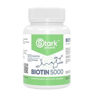 Stark Biotin 5000 - 120tabs 12741 фото