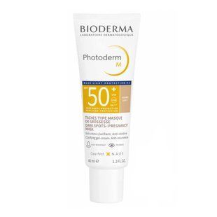 Биодерма Фотодерм М Крем-гель солнцезащитный SPF 50+ Светлый оттенок Bioderma Photoderm М SPF 50+ claire, 40мл 28542X фото
