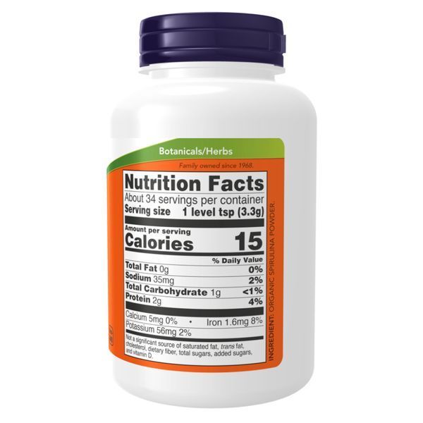Spirulina Powder - 113g 24686 фото