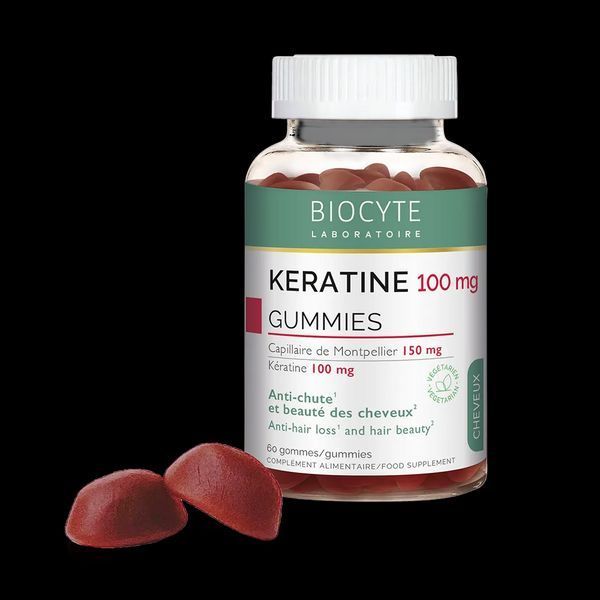 Biocyte KERATINE GUMMIES Способствует росту и укреплению волос, 60 капсул. CHEKE21.6294609 фото