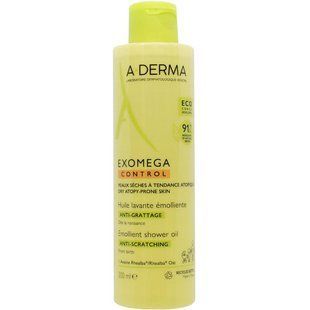 А-Дерма Экзомега Контрол Масло Очищающее A-Derma Exomega Control Huile lavante &eacute;molliente 200 мл 264448 фото