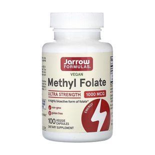Methyl Folate 1000 mcg - 100 vcaps 30523 фото